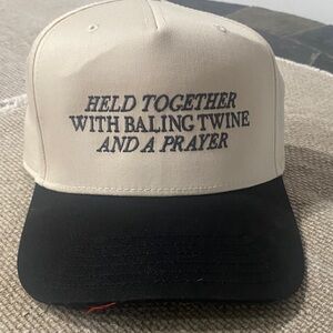OTTO Cream and Black Trucker Hat